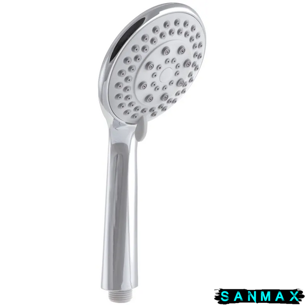 Лійка ручна для душу Zerix SH-09 (5 режимів) Хром (ZX2884) ZX2884 фото