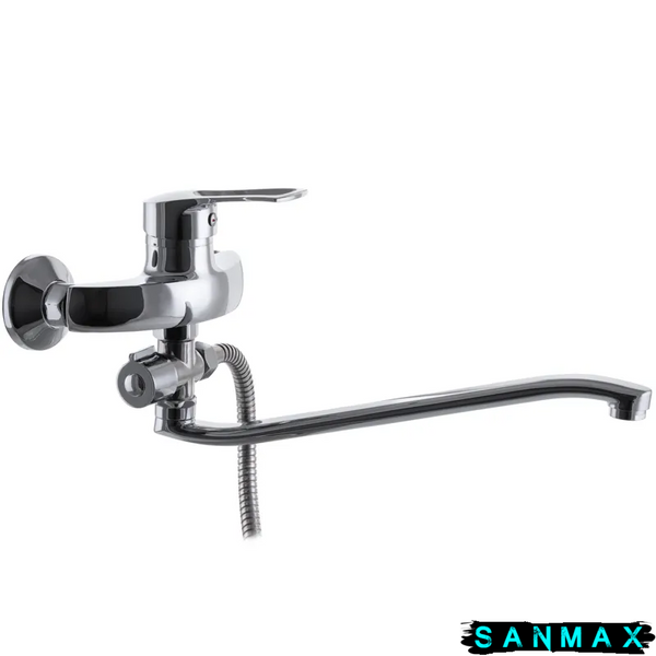 Змішувач для ванни G-Ferro Hansberg 006 Хром (GF1013) GF1013 фото