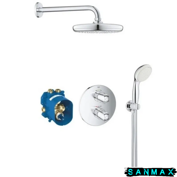 Вбудована душова система Grohe Tempesta 210 Grohtherm 1000 (34614001) 34614001 фото