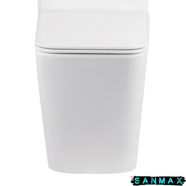 Чаша унітазу-компакту Mixxus Premium Quadro-0402-R Bowl 675х390х855 Rimless без сидіння (MI8340) MI8340 фото