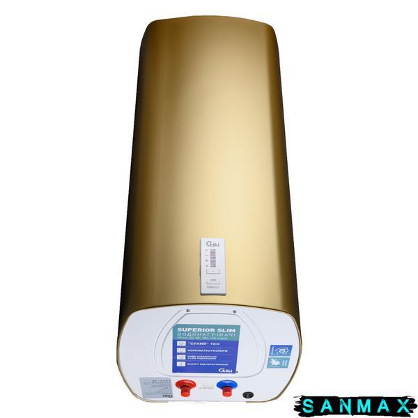 Водонагрівач вертикальний TIKI Gorenje OGBS 80 E5 Supr SD 80V9 (700090) (колір золотий матовий) OGBS 80E5SuprSD SP-goldm фото