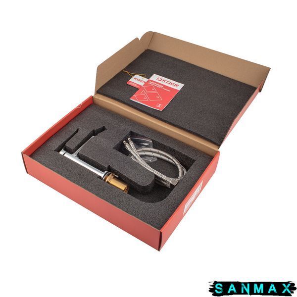 Змішувач для біде Koer KB-20028-01 Хром (KR5301) KR5301 фото