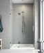 Двері в нішу Koer SR SD04-120x200-TR-07 прозоре скло Easy Clean 10мм, графіт (KR5388) KR5388 фото 6