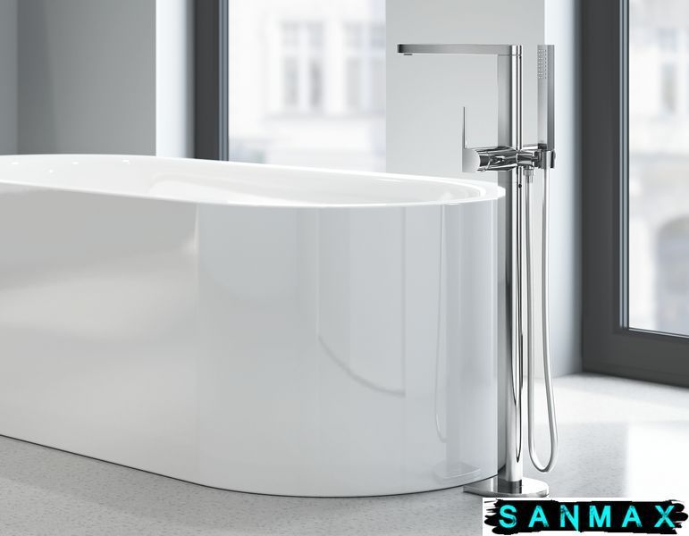 Змішувач для ванни Grohe Plus одноважільний, підлогового монтажу (23846003) 23846003 фото