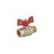 Кран кульовий 1/2 БГШ Вода Koer KR.218 Червоний метелик (KR0034) KR0034 фото 4