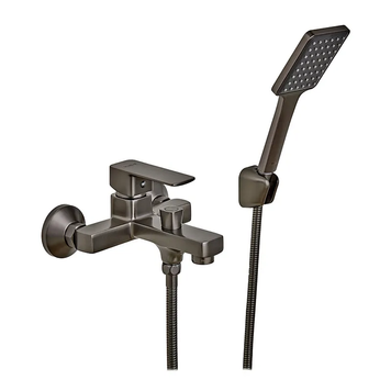 Змішувач для ванни Haiba Kubus 009 Euro Графіт (HB4007) HB4007 фото