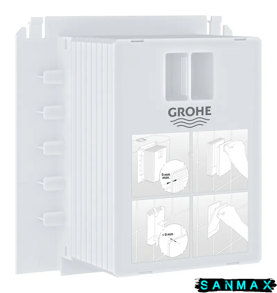 Ревізійний короб для панелей змиву малого розміру Grohe Rapid SL (40911000) 40911000 фото