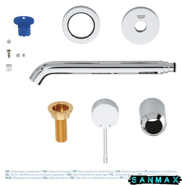 Вбудований змішувач для умивальника Grohe Essence New (19967001) 19967001 фото