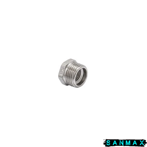 Футорка нікельована 1/4х1/2 Koer KF.F0206 (KF0080) KF0080 фото