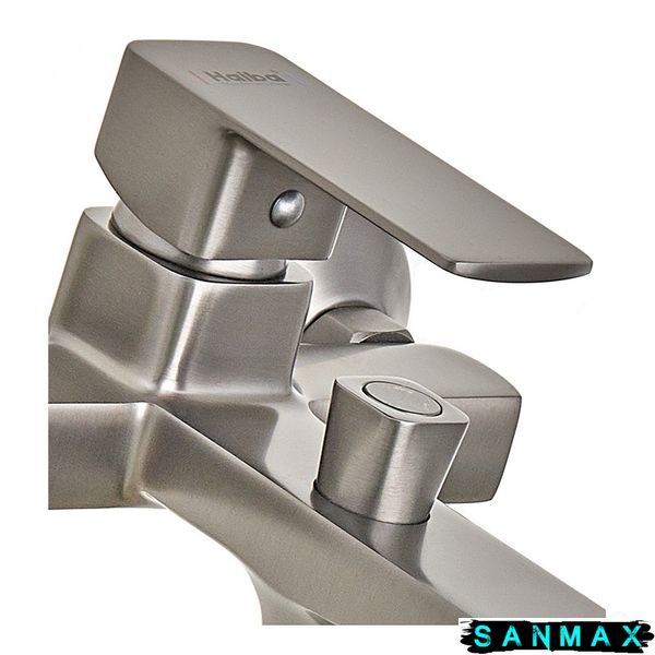 Змішувач для ванни Haiba Kubus 009 Euro Графіт (HB4007) HB4007 фото