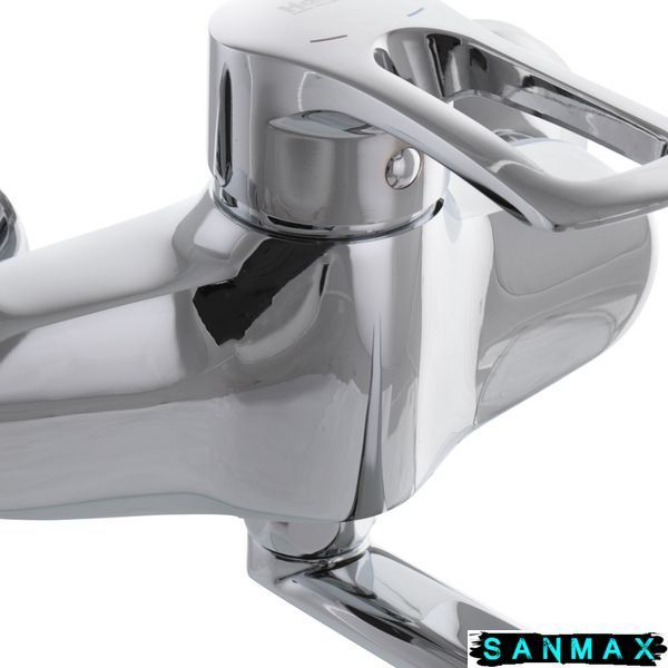 Змішувач для кухні зі стіни Haiba Haman 005 Хром (HB0155) HB0155 фото