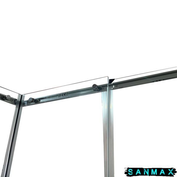 Душова кабіна без піддону Koer SR SC03-90x90x200-TR-01 прозоре скло Easy Clean 6мм, хром (KR5356) KR5356 фото