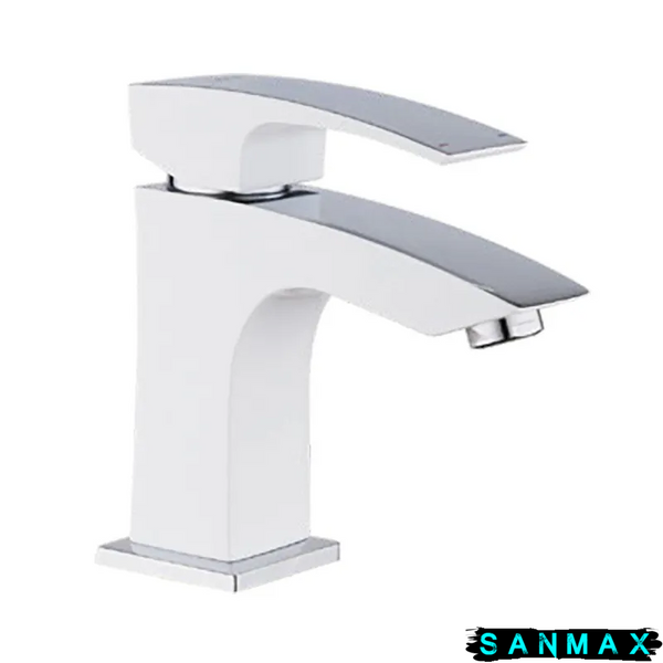 Змішувач для умивальника Koer KB-10007-04 Хром Білий (KR5149) KR5149 фото