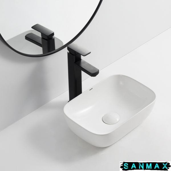 Умивальник накладний керамічний Mixxus Premium Diverse-0103 360х250х115mm (MP6539) MP6539 фото