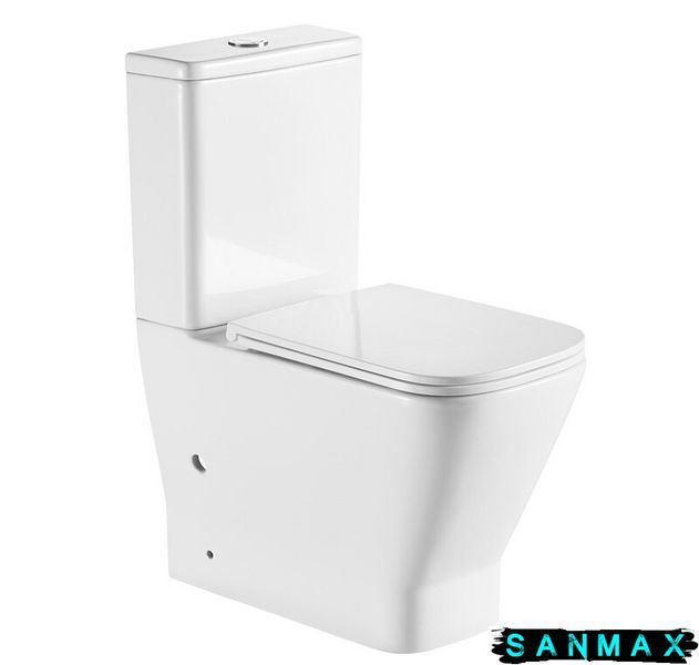 Чаша унітазу-компакту Mixxus Premium Style-0401-T3 Bowl 620х365х805 Tornado 3.0 без сидіння (MI8355) MI8355 фото