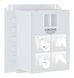 Ревізійний короб для панелей змиву малого розміру Grohe Rapid SL (40911000) 40911000 фото 2