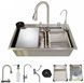 Мийка багатофункціональна Zerix ZH7546-SET-06 Decor SS Color з вбудованим змішувачем з нерж.cталі (ZM5596) ZM5596 фото 2
