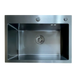 Кухонна інтегрована мийка Mixxus MH5843 Micro Decor Чорний (3.0/0.8) з нерж. сталі (колір чорний) (MI8219) MI8219 фото 1