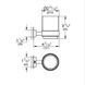 Набір аксесуарів 3в1 Grohe Essentials Cube (BF40511EC) BF40511EC фото 2