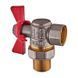 Кран з американкою кутовий 1/2 Waterpro Червоний метелик (WP2895) WP2895 фото 4