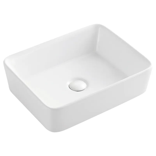 Умивальник накладний керамічний Mixxus Premium Quadro-0101 475x370x140mm (MP6487) MP6487 фото