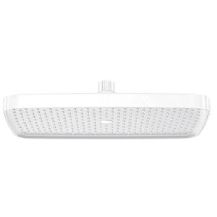 Лійка стельова для душу Koer KP-0402-03-OH 23 см на 20 см Біла Пластик (KR4988) KR4988 фото