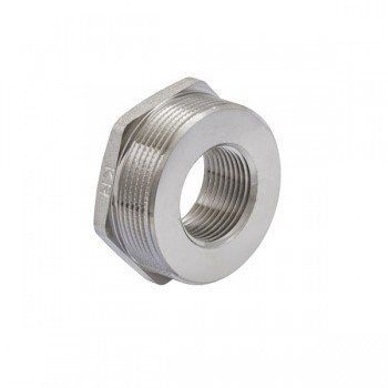 Футорка нікельована 1х2 Koer KF.F1020 (KR4833) KR4833 фото