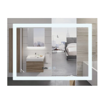Дзеркало Mixxus Warm MR02-100x70 (годинник, Led-підсвічування, антизапотівка) (MI6002) MI6002 фото