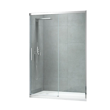 Двері в нішу Koer SR SD05-140x200-TR-01 прозоре скло Easy Clean 6мм, хром (KR5406) KR5406 фото