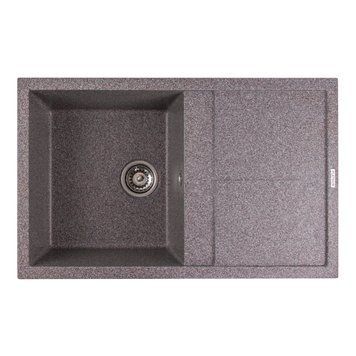 Гранітна мийка для кухні Platinum 7950 Selena матова Мікс SP000034924 фото