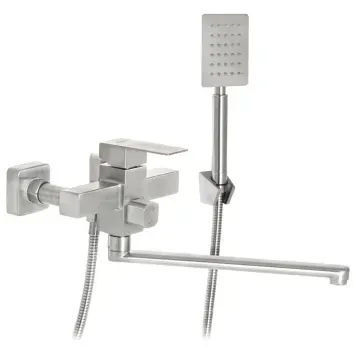Змішувач для ванни Mixxus Kub-006 Нерж (SS0029) SS0029 фото