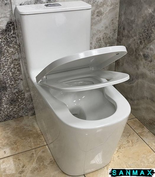 Підлоговий унітаз Vbi Linosa Білий VBI-021002 фото