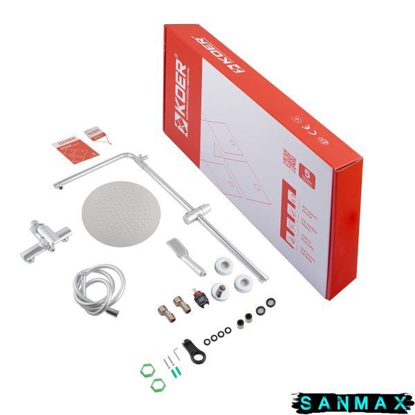 Душова система зі змішувачем Koer KB-52028-01, 2 функції (KR5309) KR5309 фото