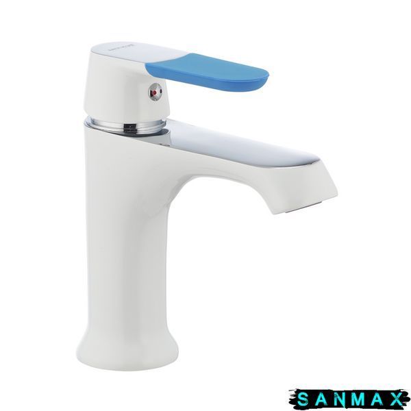 Змішувач для умивальника Mixxus Premium Tiger 001 білий (MI0570) MI0570 фото