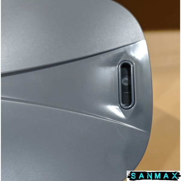 Відро для сміття сенсорне овальне Mixxus Flat-TC0109 Графіт 9 л колір графіт (MI7075) MI7075 фото