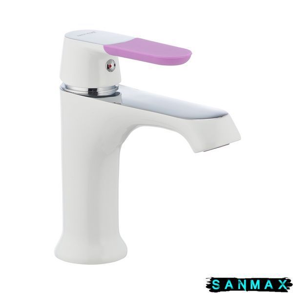 Змішувач для умивальника Mixxus Premium Tiger 001 білий (MI0570) MI0570 фото