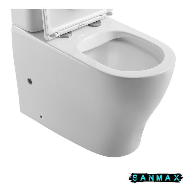 Чаша унітазу-компакту Mixxus Premium Wave-0403-R Bowl 675х395х870 Rimless без сидіння (MI8361) MI8361 фото