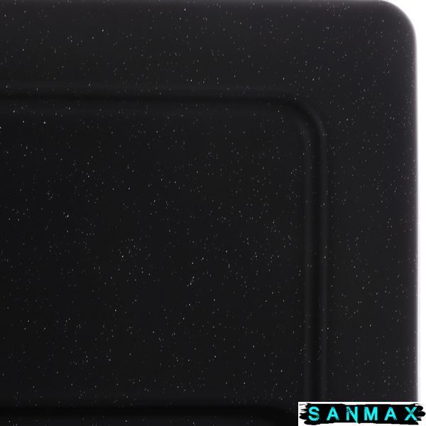 Мийка кухонна Zerix ZS-5751S-14 Чорний металік (ZX4602) ZX4602 фото