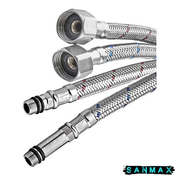 Комплект шлангів для змішувача з нержавійки M10 50 см Champion (AC0668) AC0668 фото