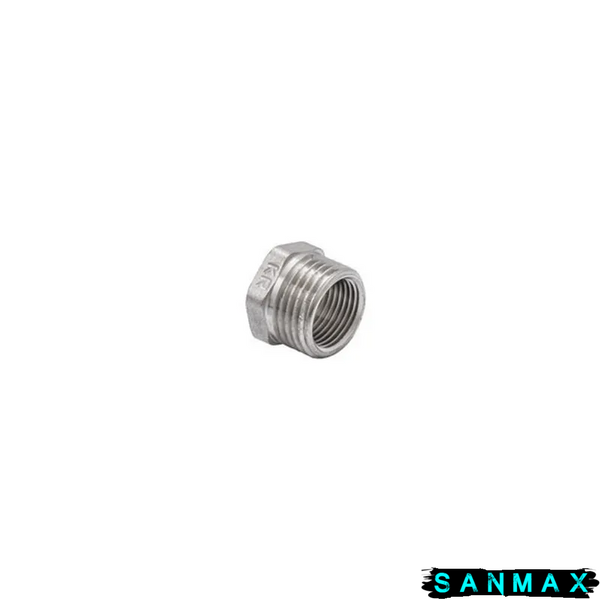 Футорка нікельована 3/8х1/2 Koer KF.F0406 (KF0081) KF0081 фото
