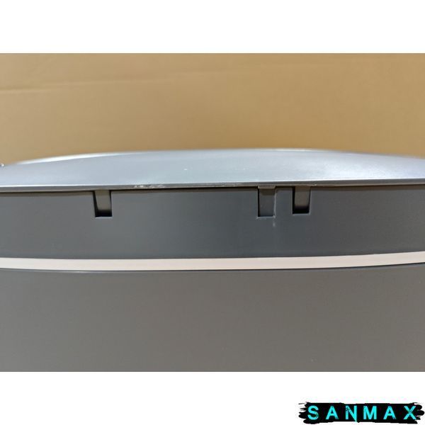 Відро для сміття сенсорне овальне Mixxus Flat-TC0109 Графіт 9 л колір графіт (MI7075) MI7075 фото