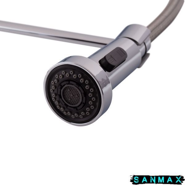 Змішувач для кухні на пружині Mixxus Premium Spring 017 Хром (MI6950) MI6950 фото