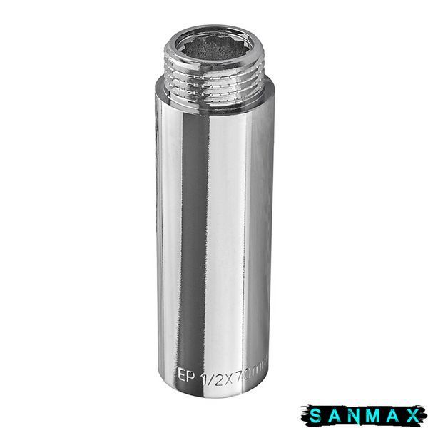 Подовжувач Europroduct EP.E070.Chr - 1/2"MF-70мм хром (EP6129) EP6129 фото