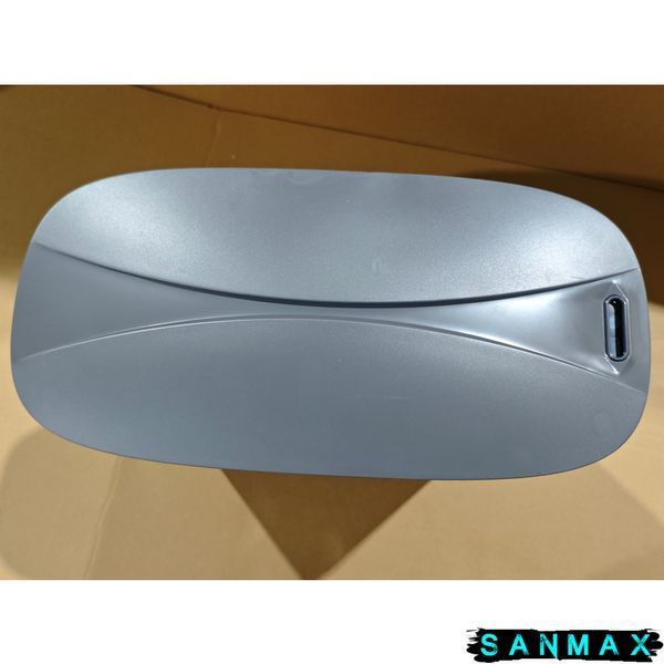 Відро для сміття сенсорне овальне Mixxus Flat-TC0109 Графіт 9 л колір графіт (MI7075) MI7075 фото
