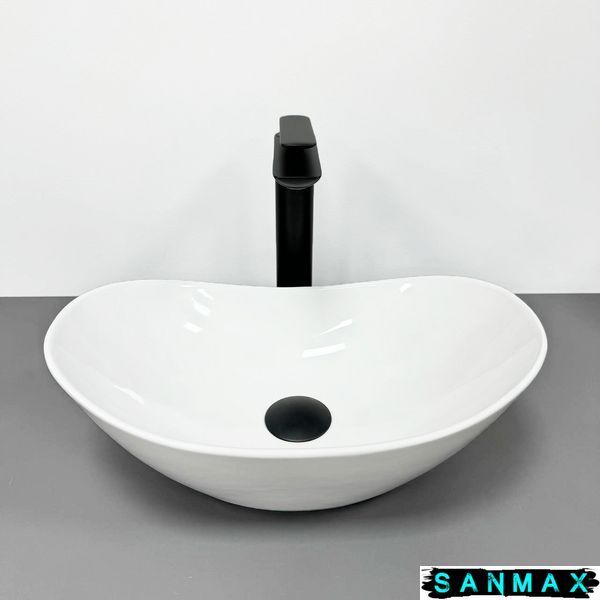 Умивальник накладний Vbi Turin XS Білий VBI-011501 фото