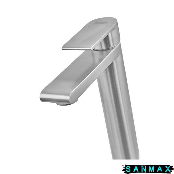 Змішувач для умивальника високий з нерж. сталі Koer KI-11015-02 (KR4782) KR4782 фото