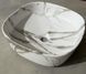 Умивальник накладний керамічний Mixxus Premium Diverse-0104 Marble 370х370х135mm Мармур (MP6537) MP6537 фото 8