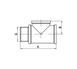 Трійник латунний 1/2 ВЗВ Koer KF.T06FMF.WN (KR3029) KR3029 фото 2