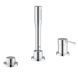 Змішувач для ванни Grohe Essence на 3 отвори (19976001) 19976001 фото 1