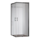Душова кабіна без піддону Koer SR SC03-90x90x200-TR-07 прозоре скло Easy Clean 6мм, графіт (KR5359) KR5359 фото 1